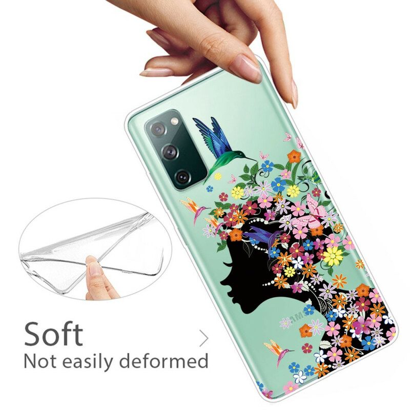 Cover Samsung Galaxy S20 FE Bella Testa Di Fiore