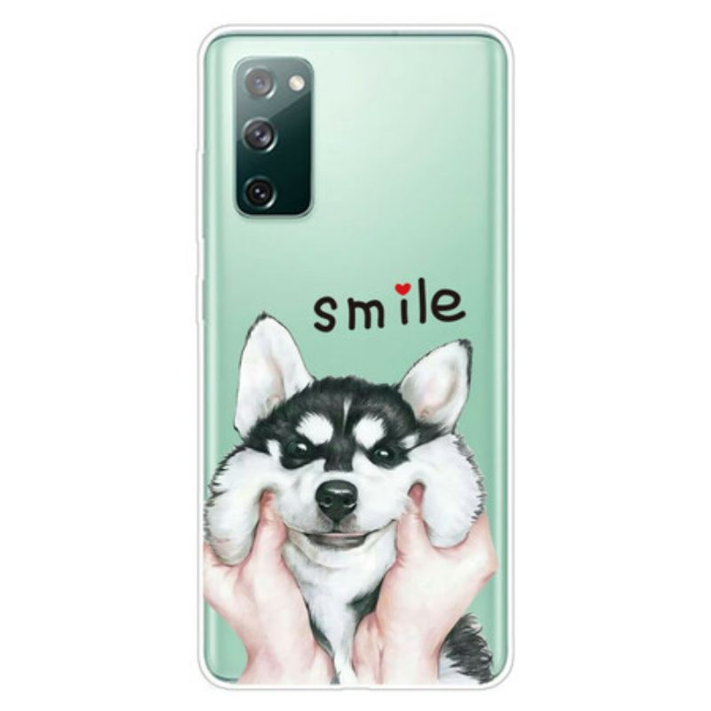 Cover Samsung Galaxy S20 FE Cane Sorridente