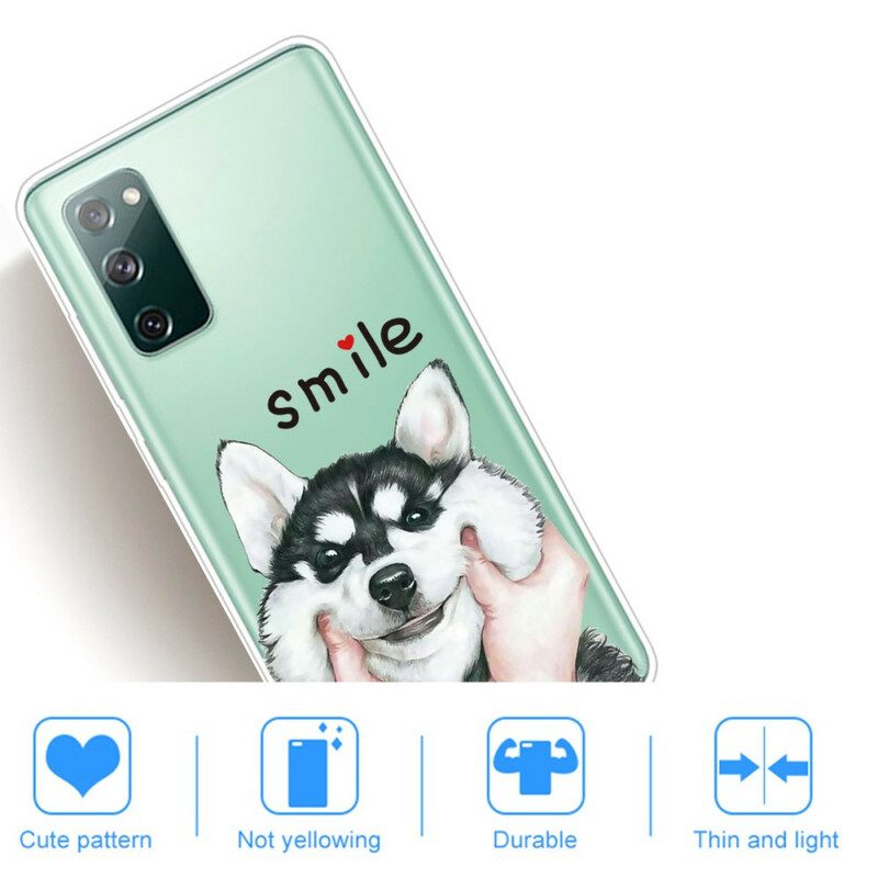 Cover Samsung Galaxy S20 FE Cane Sorridente