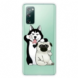 Cover Samsung Galaxy S20 FE Cani Divertenti