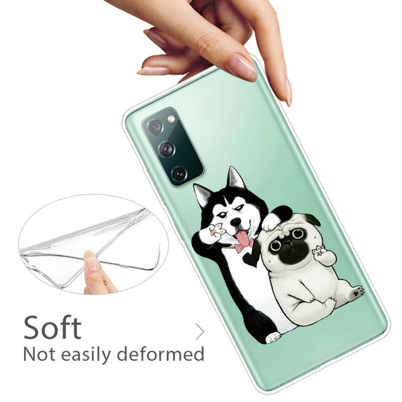 Cover Samsung Galaxy S20 FE Cani Divertenti