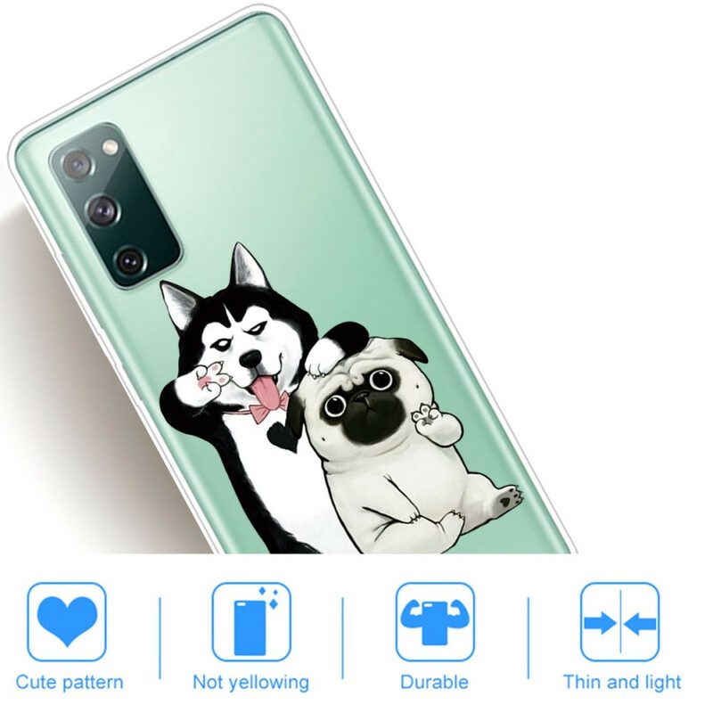 Cover Samsung Galaxy S20 FE Cani Divertenti