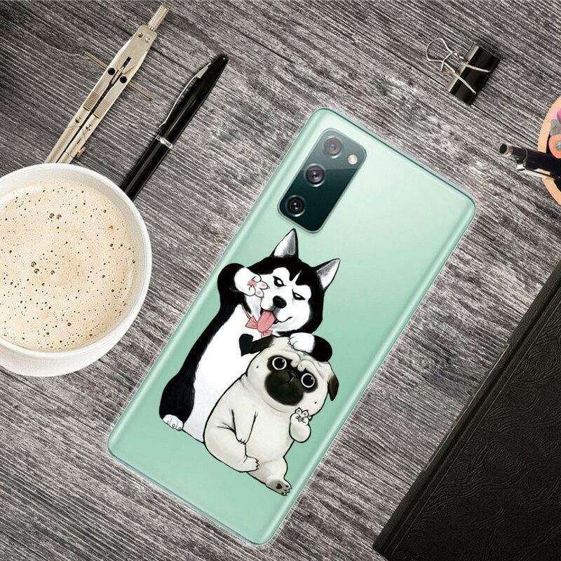 Cover Samsung Galaxy S20 FE Cani Divertenti