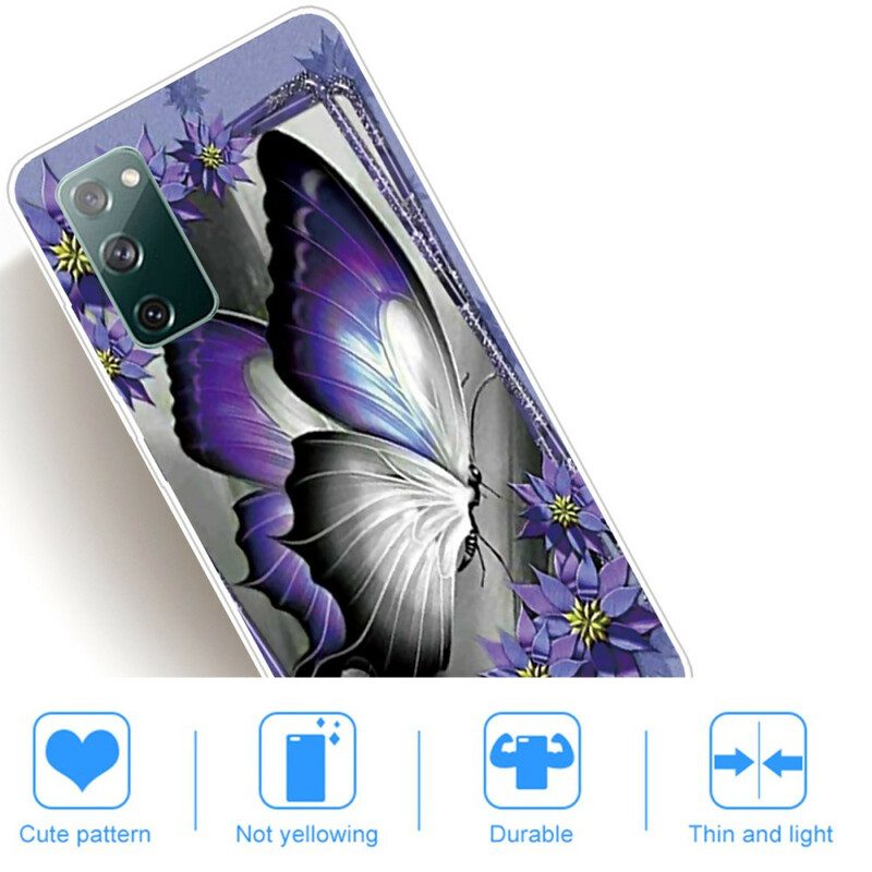 Cover Samsung Galaxy S20 FE Farfalle Farfalle