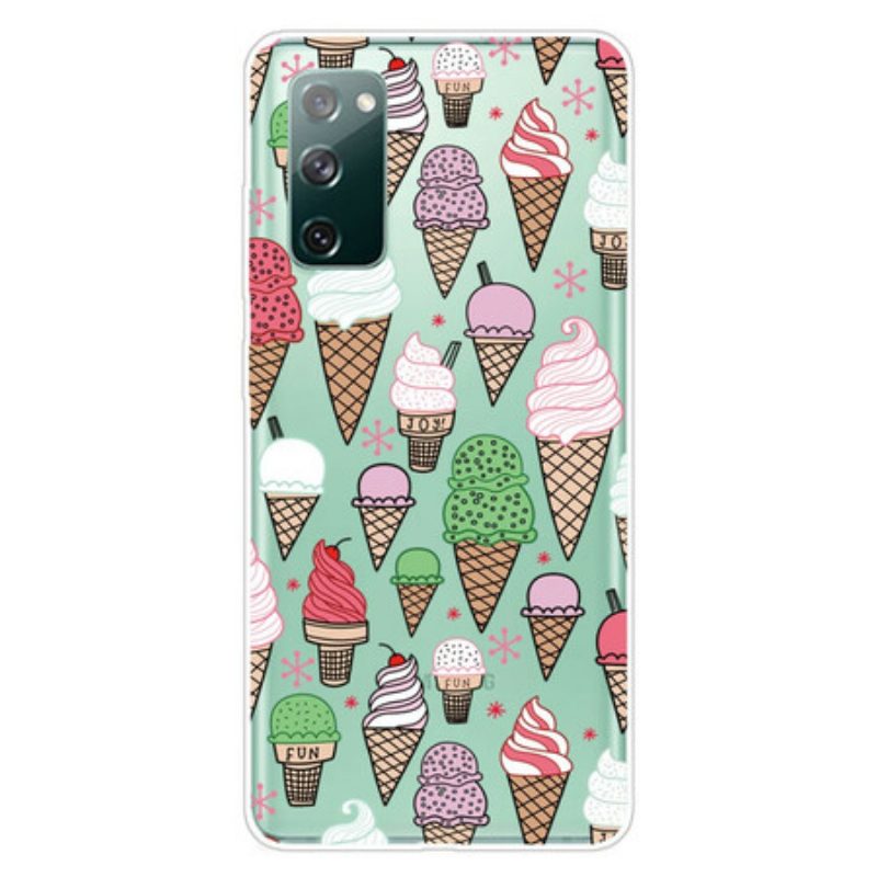 Cover Samsung Galaxy S20 FE Gelato Alla Crema