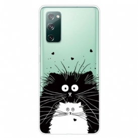 Cover Samsung Galaxy S20 FE Guarda I Gatti