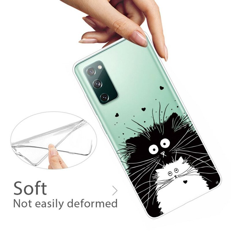 Cover Samsung Galaxy S20 FE Guarda I Gatti