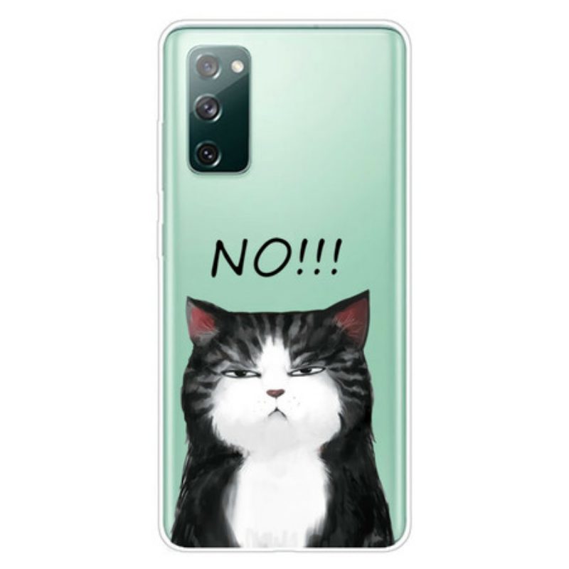 Cover Samsung Galaxy S20 FE Il Gatto Che Dice Di No