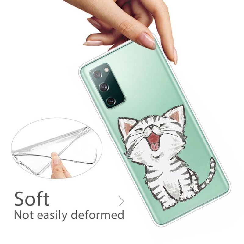 Cover Samsung Galaxy S20 FE Il Mio Bellissimo Gattino