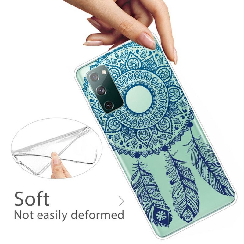 Cover Samsung Galaxy S20 FE Mandala A Fiore Singolo