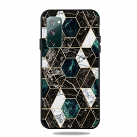 Cover Samsung Galaxy S20 FE Marmo Scuro