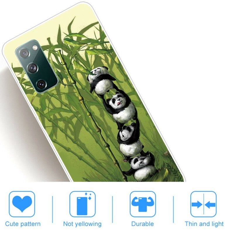 Cover Samsung Galaxy S20 FE Mazzo Di Panda