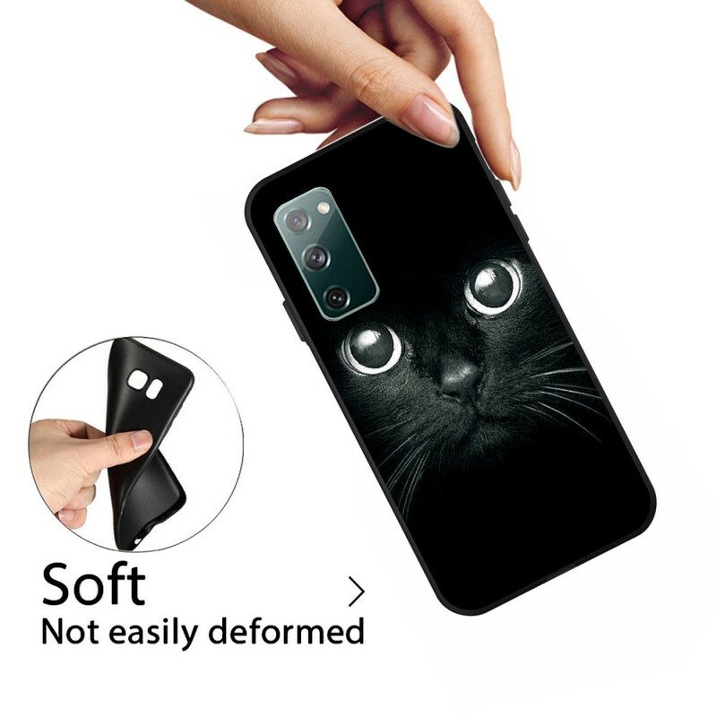 Cover Samsung Galaxy S20 FE Occhi Di Gatto