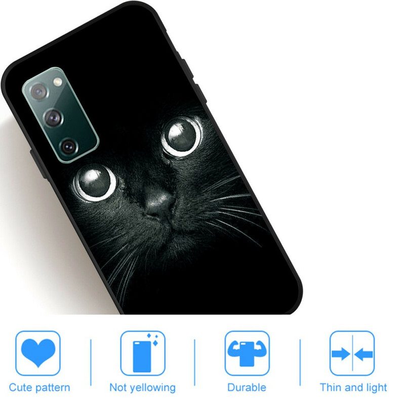 Cover Samsung Galaxy S20 FE Occhi Di Gatto