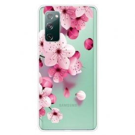 Cover Samsung Galaxy S20 FE Piccoli Fiori Rosa