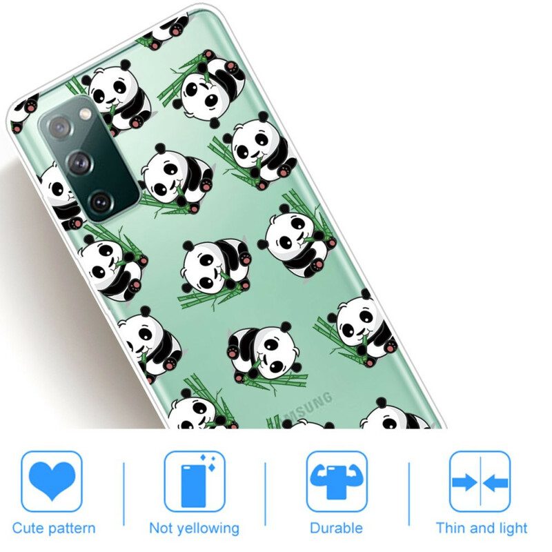 Cover Samsung Galaxy S20 FE Piccoli Panda