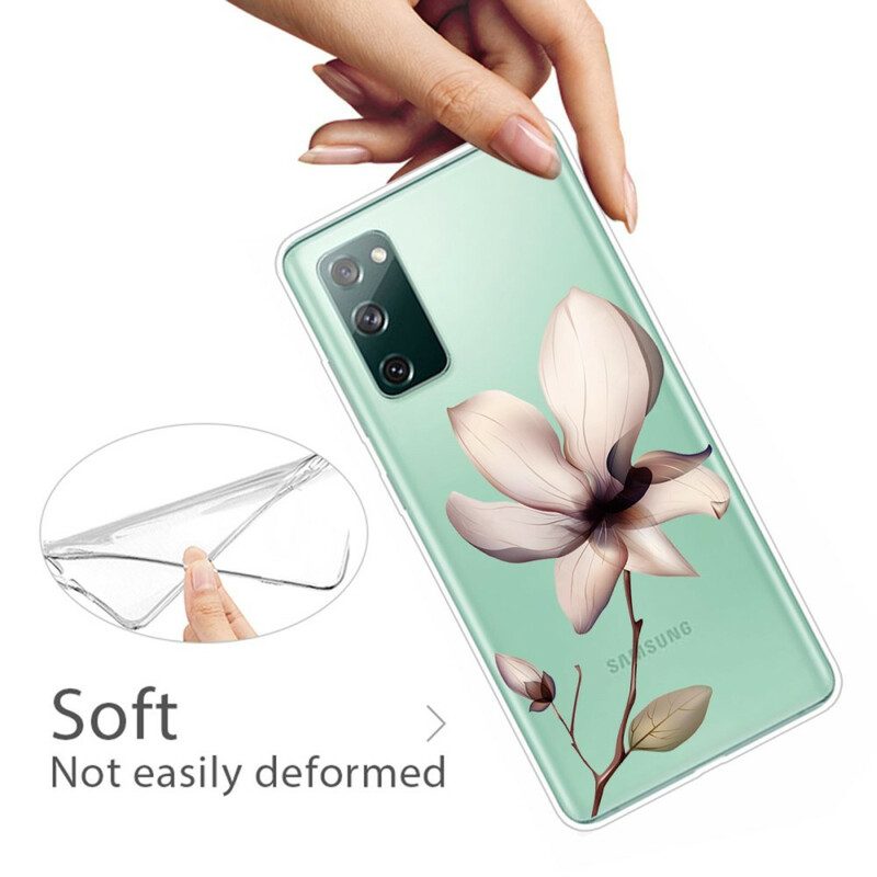 Cover Samsung Galaxy S20 FE Premium Floreale