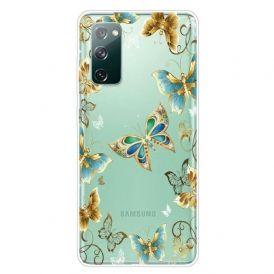 Cover Samsung Galaxy S20 FE Progettare Farfalle