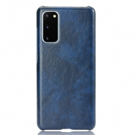 Cover Samsung Galaxy S20 FE Stile In Pelle