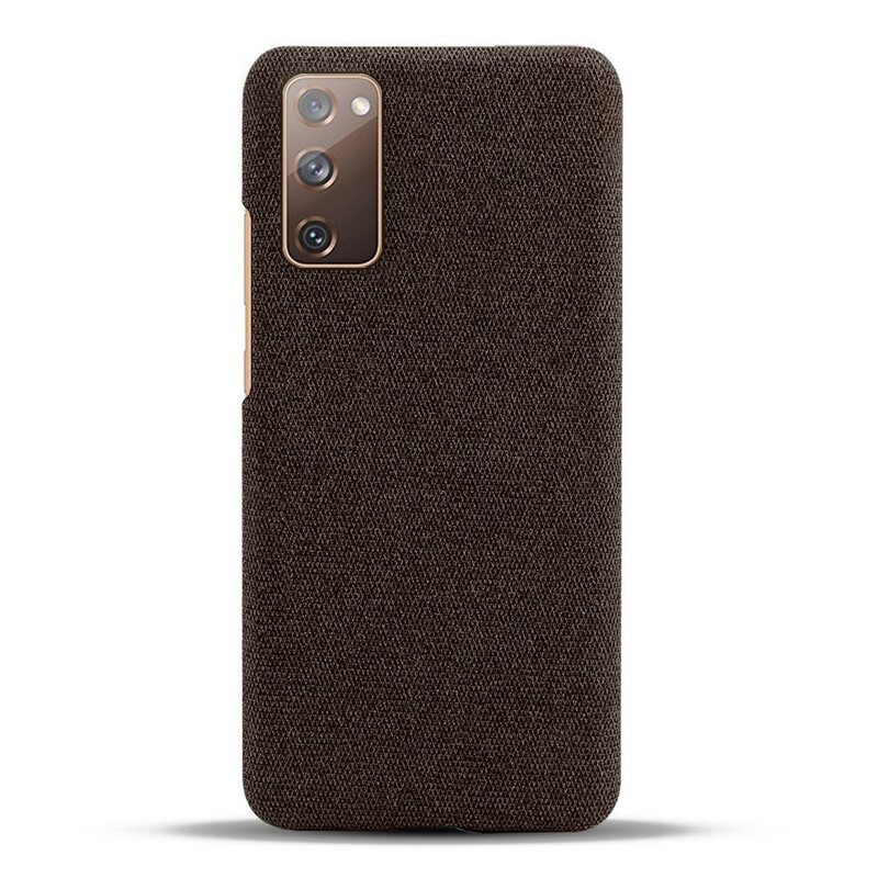 Cover Samsung Galaxy S20 FE Struttura Del Tessuto