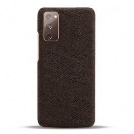 Cover Samsung Galaxy S20 FE Struttura Del Tessuto