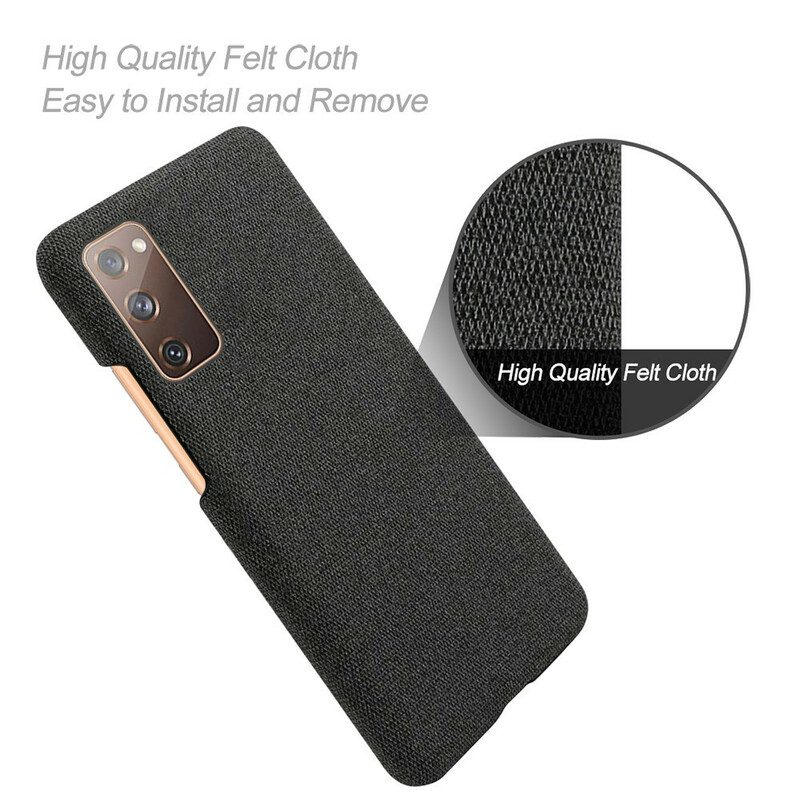 Cover Samsung Galaxy S20 FE Struttura Del Tessuto