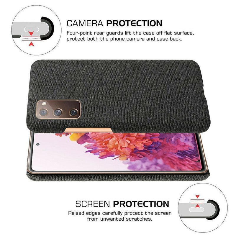 Cover Samsung Galaxy S20 FE Struttura Del Tessuto