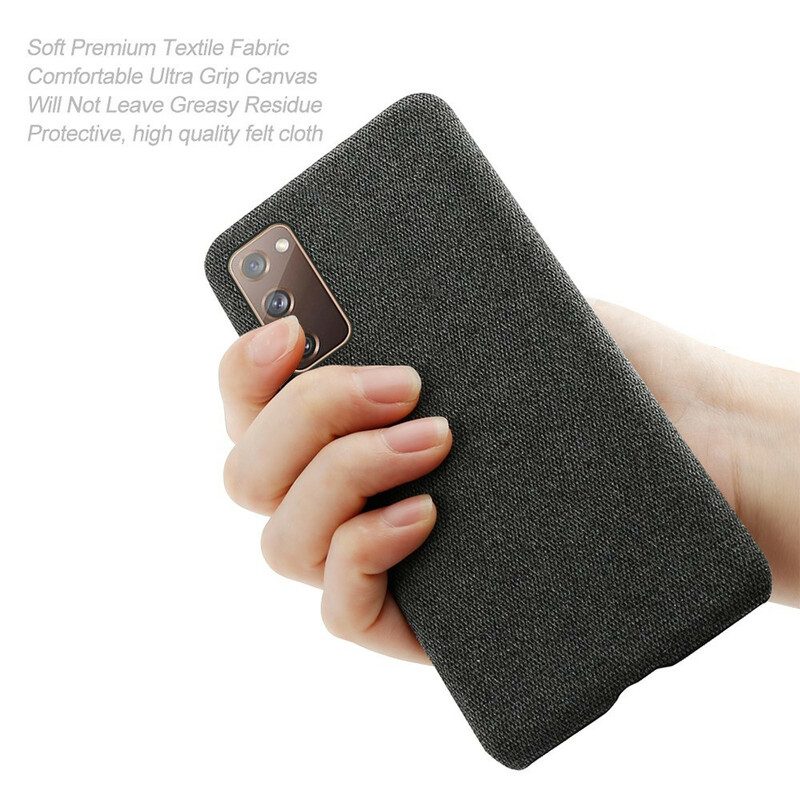 Cover Samsung Galaxy S20 FE Struttura Del Tessuto