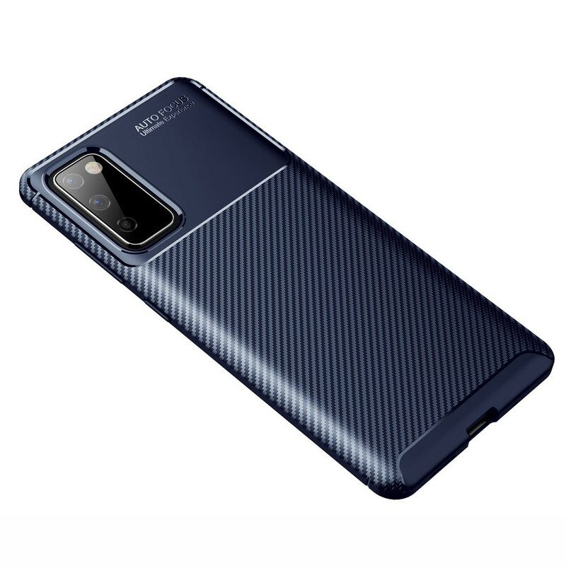 Cover Samsung Galaxy S20 FE Struttura Flessibile In Fibra Di Carbonio