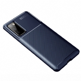 Cover Samsung Galaxy S20 FE Struttura Flessibile In Fibra Di Carbonio