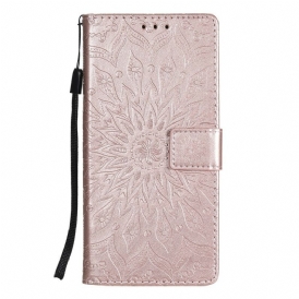 Custodia in pelle Samsung Galaxy S20 FE Fiore Del Sole