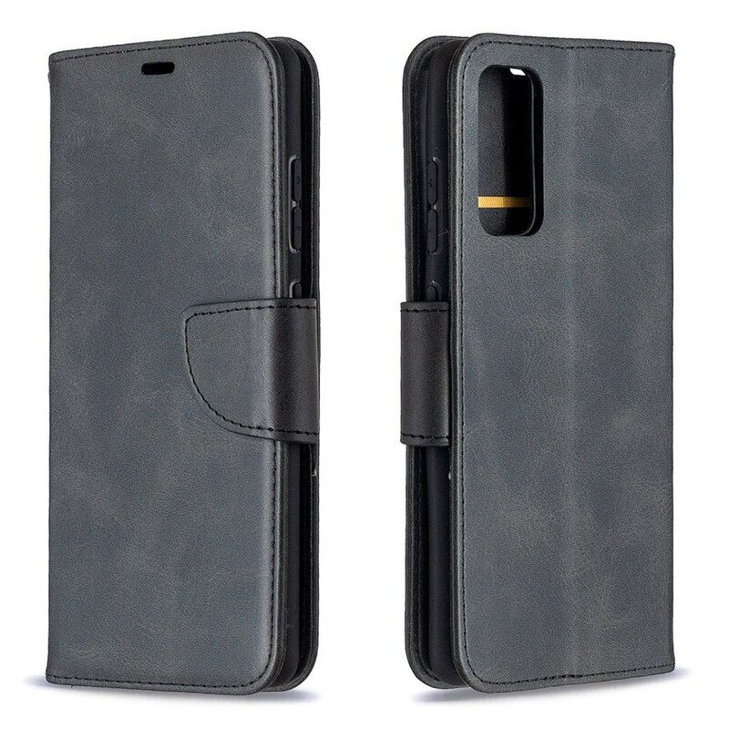 Custodia in pelle Samsung Galaxy S20 FE Folio Cover Lembo Liscio Obliquo