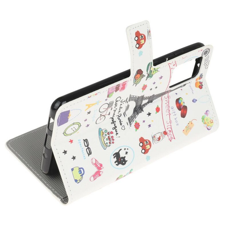 Folio Cover Samsung Galaxy S20 FE Amo Parigi