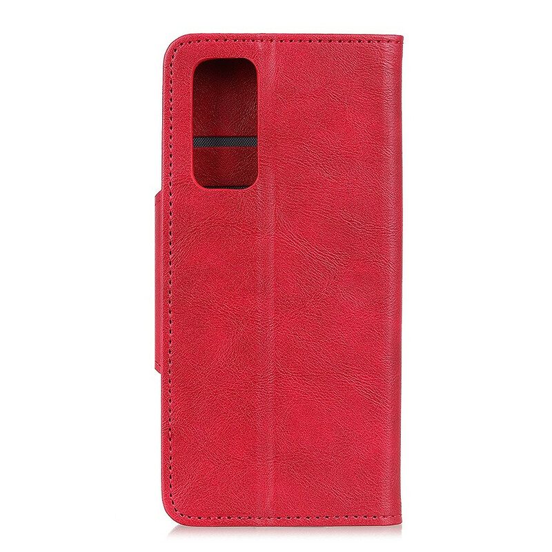 Folio Cover Samsung Galaxy S20 FE Bottone In Ecopelle