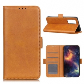 Folio Cover Samsung Galaxy S20 FE Custodia in pelle Doppio Lembo