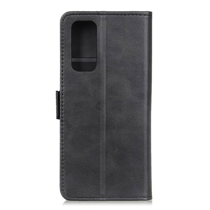 Folio Cover Samsung Galaxy S20 FE Custodia in pelle Doppio Lembo