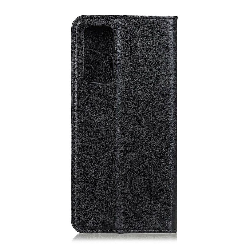 Folio Cover Samsung Galaxy S20 FE Custodia in pelle Eleganza Split Litchi Leather