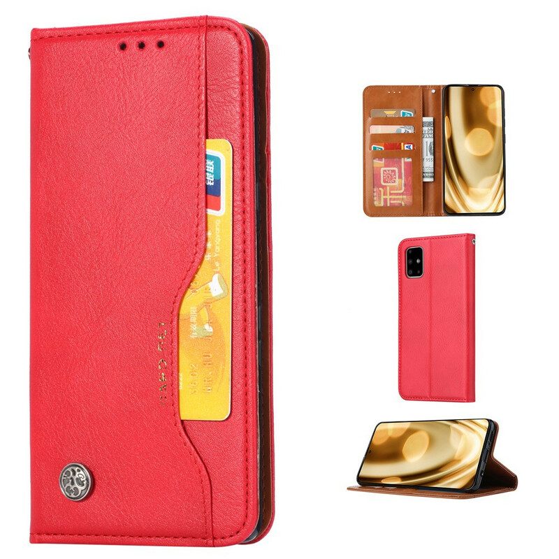 Folio Cover Samsung Galaxy S20 FE Custodia in pelle Portacarte In Ecopelle