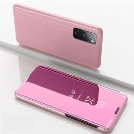 Folio Cover Samsung Galaxy S20 FE Custodia in pelle Specchio