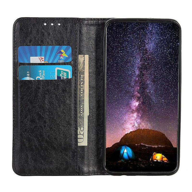 Folio Cover Samsung Galaxy S20 FE Custodia in pelle Stile Pelle Crosta