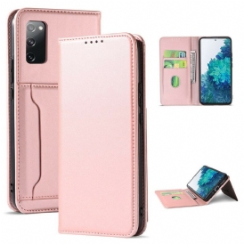 Folio Cover Samsung Galaxy S20 FE Custodia in pelle Supporto Per Portacarte