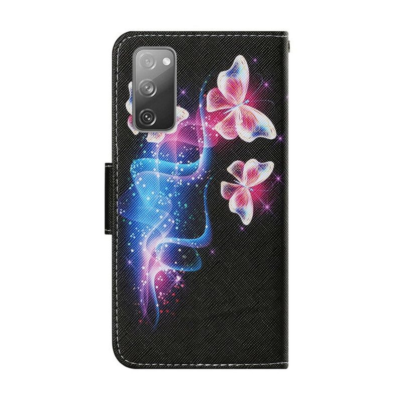 Folio Cover Samsung Galaxy S20 FE Farfalle Magiche