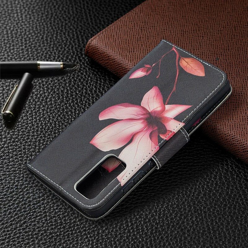 Folio Cover Samsung Galaxy S20 FE Fiore Rosa