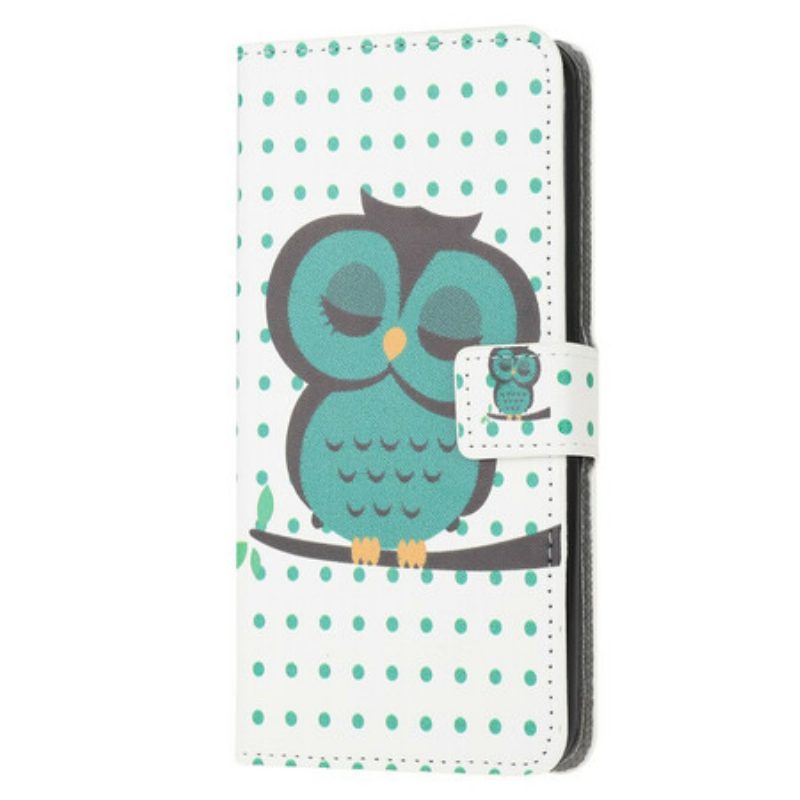 Folio Cover Samsung Galaxy S20 FE Gufo Addormentato