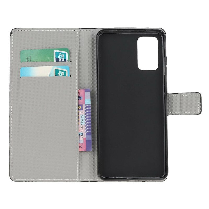 Folio Cover Samsung Galaxy S20 FE Gufo Addormentato