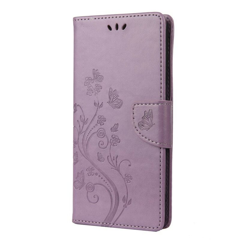 Folio Cover Samsung Galaxy S20 FE Stampa Farfalle