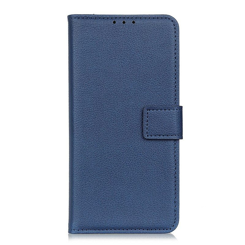 Folio Cover Samsung Galaxy S20 FE Trama Di Litchi