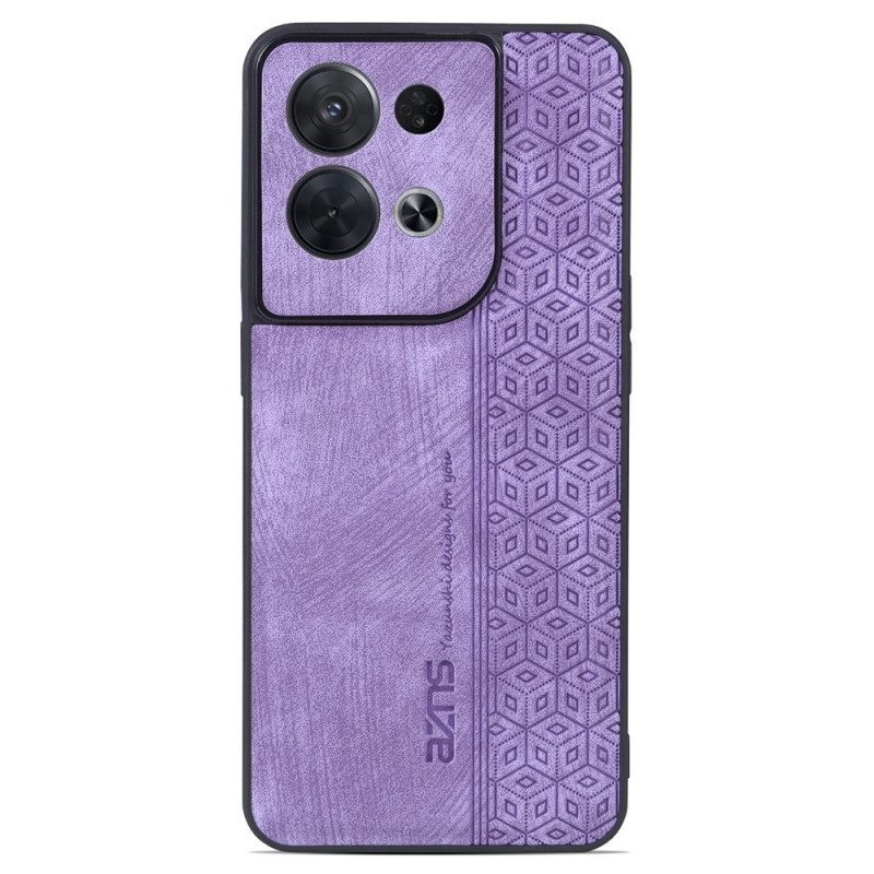 Cover Oppo Reno 8 Pro Azns Effetto Pelle