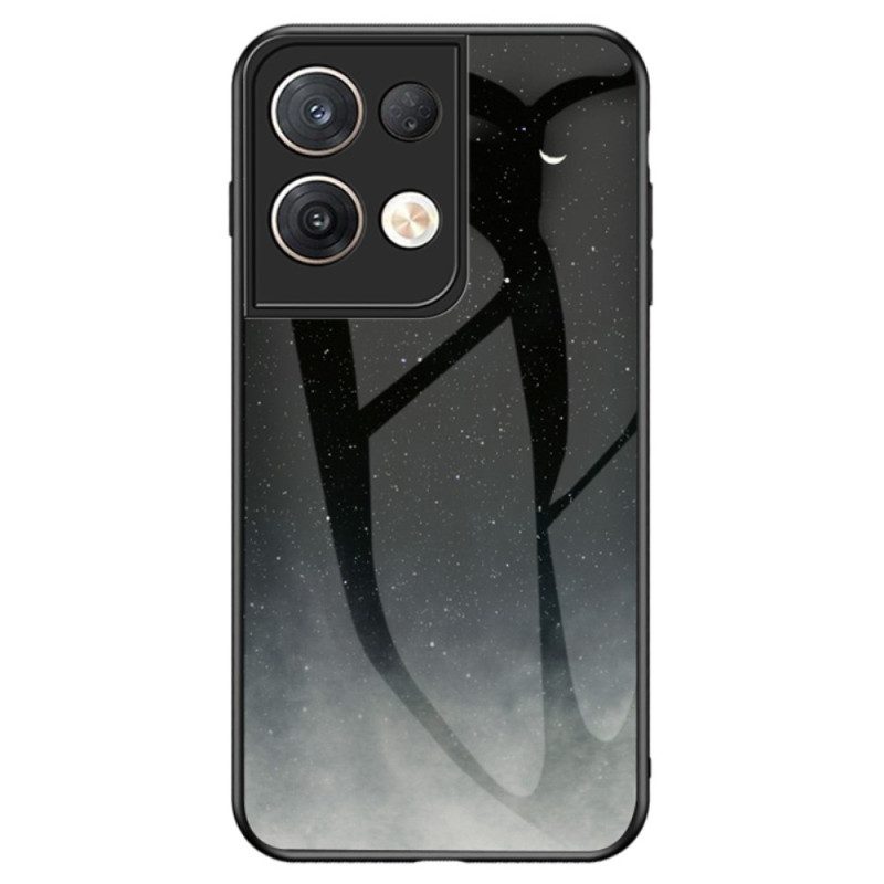 Cover Oppo Reno 8 Pro Modello In Vetro Temperato