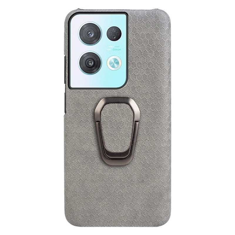 Cover Oppo Reno 8 Pro Nido D'ape Con Anello-supporto